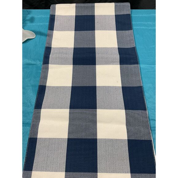 Kirklands Hello Fall Buffalo Check Table Runner Set of 2 - Picture 6 of 11